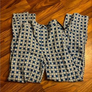 wild fable checkered flower pants